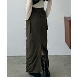 callautia ギャザーナイロンスカート | JUNOAH | 詳細画像10 