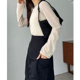 callautia ギャザーナイロンスカート | JUNOAH | 詳細画像4 