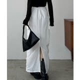 callautia ギャザーナイロンスカート | JUNOAH | 詳細画像7 