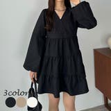 callautia バルーンスリーブジャガードトップス | JUNOAH | 詳細画像1 