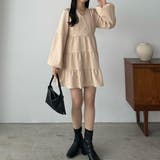 callautia バルーンスリーブジャガードトップス | JUNOAH | 詳細画像11 