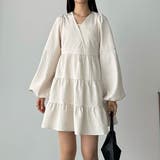 callautia バルーンスリーブジャガードトップス | JUNOAH | 詳細画像5 