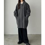 callautia ステンカラーオーバーミドルコート | JUNOAH | 詳細画像11 