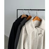 callautia ステンカラーオーバーミドルコート | JUNOAH | 詳細画像12 