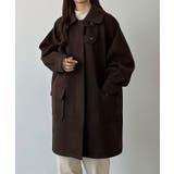 callautia ステンカラーオーバーミドルコート | JUNOAH | 詳細画像16 