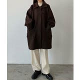 callautia ステンカラーオーバーミドルコート | JUNOAH | 詳細画像18 