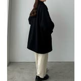 callautia ステンカラーオーバーミドルコート | JUNOAH | 詳細画像3 