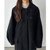 callautia ステンカラーオーバーミドルコート | JUNOAH | 詳細画像5 