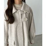 callautia ステンカラーオーバーミドルコート | JUNOAH | 詳細画像8 