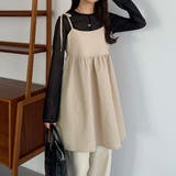 callautia 肩リボンジャガードキャミソール | JUNOAH | 詳細画像11 