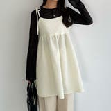 callautia 肩リボンジャガードキャミソール | JUNOAH | 詳細画像6 