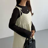 callautia 肩リボンジャガードキャミソール | JUNOAH | 詳細画像7 