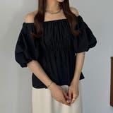 callautia オフショルブラウス | JUNOAH | 詳細画像2 