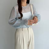 callautia 前後2wayシアーブラウス | JUNOAH | 詳細画像19 