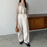 callautia 前後2wayシアーブラウス | JUNOAH | 詳細画像9 