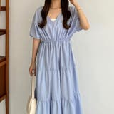 callautia Vネックドロストワンピース | JUNOAH | 詳細画像12 