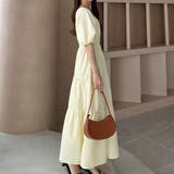 callautia Vネックドロストワンピース | JUNOAH | 詳細画像17 