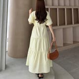 callautia Vネックドロストワンピース | JUNOAH | 詳細画像18 