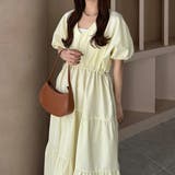 callautia Vネックドロストワンピース | JUNOAH | 詳細画像19 