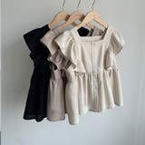 callautia フリルノースリーブブラウス | JUNOAH | 詳細画像12 