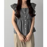 callautia フリルノースリーブブラウス | JUNOAH | 詳細画像29 