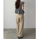 callautia フリルノースリーブブラウス | JUNOAH | 詳細画像32 