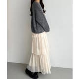 callautia チュールシャギーニット | JUNOAH | 詳細画像12 