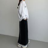 callautia ベロアロングIラインスカート | JUNOAH | 詳細画像10 