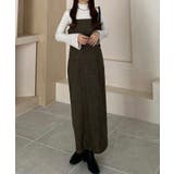 callautia ツイードIラインキャミワンピース | JUNOAH | 詳細画像1 