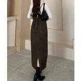 callautia ツイードIラインキャミワンピース | JUNOAH | 詳細画像2 