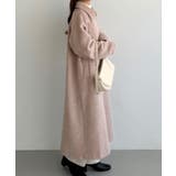 callautia ステンカラーシャギーコート | JUNOAH | 詳細画像11