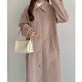 callautia ステンカラーシャギーコート | JUNOAH | 詳細画像12