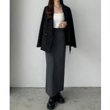 callautia ラメニットペンシルスカート | JUNOAH | 詳細画像11 