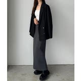 callautia ラメニットペンシルスカート | JUNOAH | 詳細画像12 