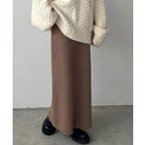 callautia ラメニットペンシルスカート | JUNOAH | 詳細画像19 