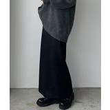 callautia ラメニットペンシルスカート | JUNOAH | 詳細画像7 