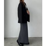 callautia ラメニットペンシルスカート | JUNOAH | 詳細画像9 