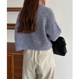 callautia シャギーショートニット | JUNOAH | 詳細画像11 