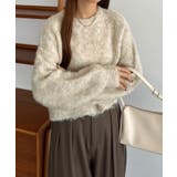 callautia シャギーショートニット | JUNOAH | 詳細画像2 