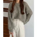 callautia シャギーショートニット | JUNOAH | 詳細画像6 