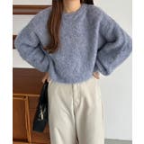 callautia シャギーショートニット | JUNOAH | 詳細画像9 