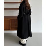 callautia コクーンスリーブステンカラーロングコート | JUNOAH | 詳細画像2 