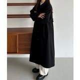 callautia コクーンスリーブステンカラーロングコート | JUNOAH | 詳細画像5 