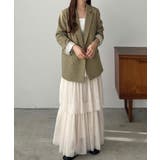 callautia ゴールドボタンテーラードジャケット | JUNOAH | 詳細画像12 