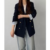 callautia ゴールドボタンテーラードジャケット | JUNOAH | 詳細画像14 