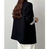 callautia ゴールドボタンテーラードジャケット | JUNOAH | 詳細画像4 