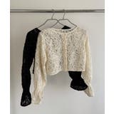 callautia 前後2wayシアーレースブラウス | JUNOAH | 詳細画像14 