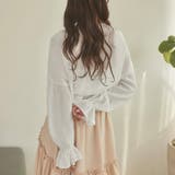 Meiru キャンディースリーブシアーブラウス | JUNOAH | 詳細画像6