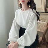 Meiru ボリュームスリーブブラウス | JUNOAH | 詳細画像14