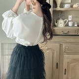 Meiru ボリュームスリーブブラウス | JUNOAH | 詳細画像16